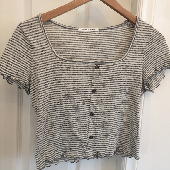 cute stripped tee!! - Picture 1 of 2